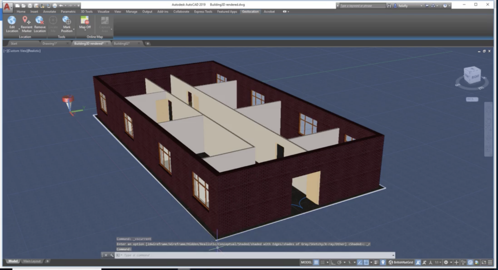 AUTOCAD IN INTERIOR